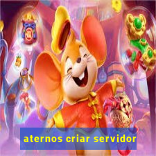 aternos criar servidor